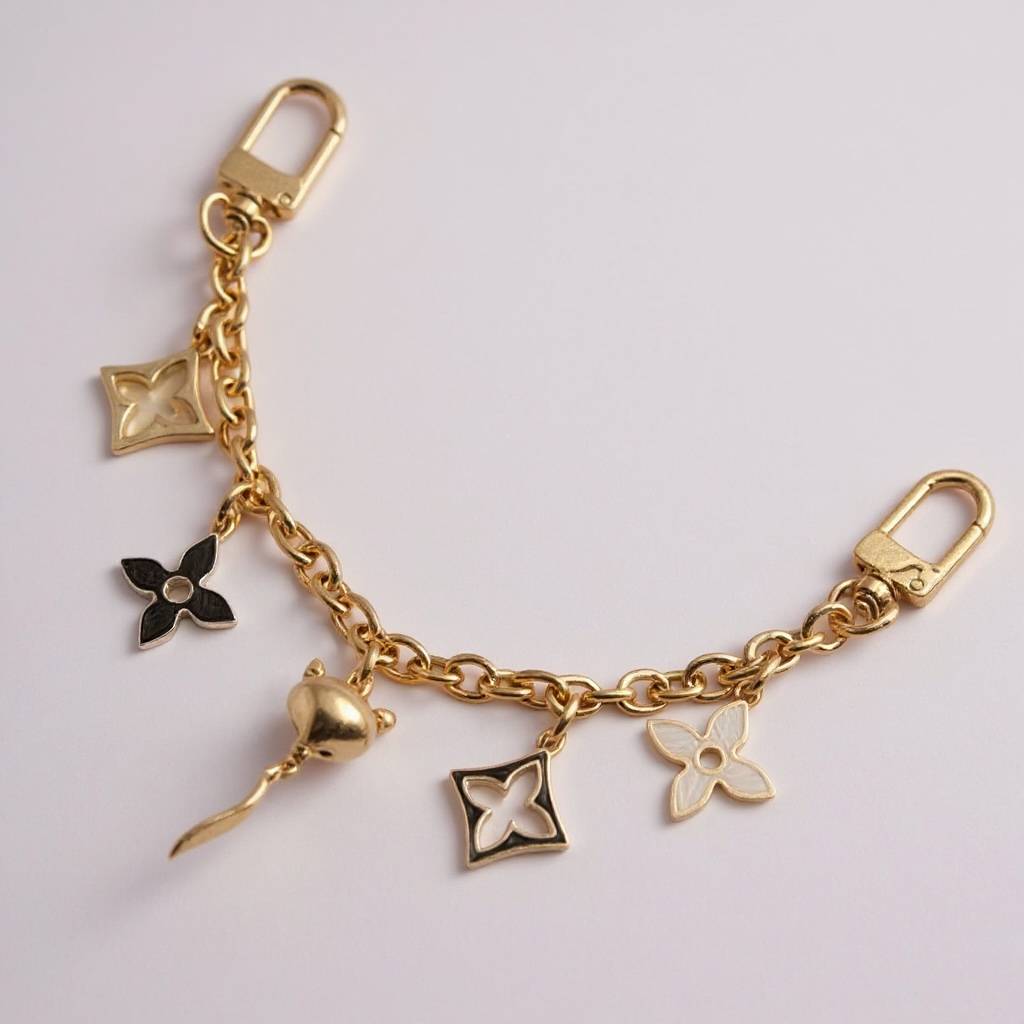 Purse Charm FOX Charm with Link