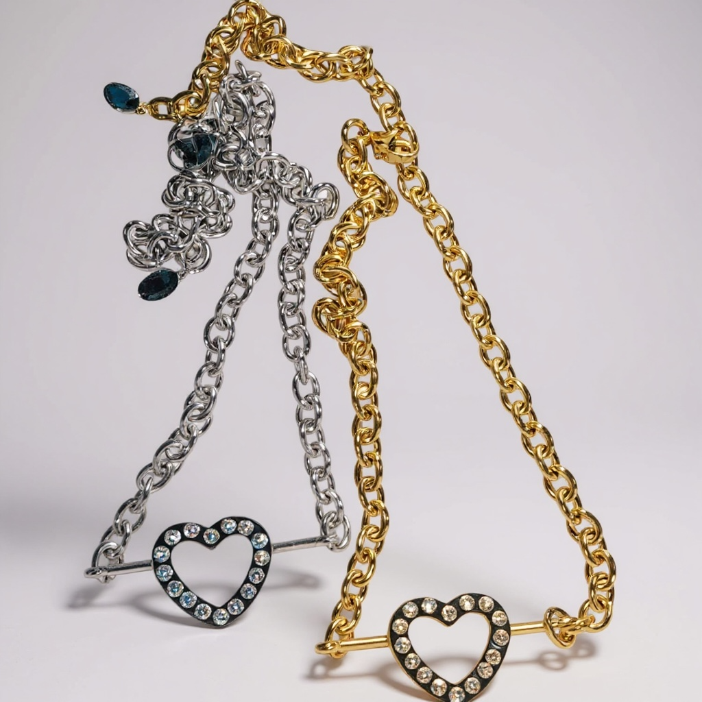 Kali Custom Heart Necklace