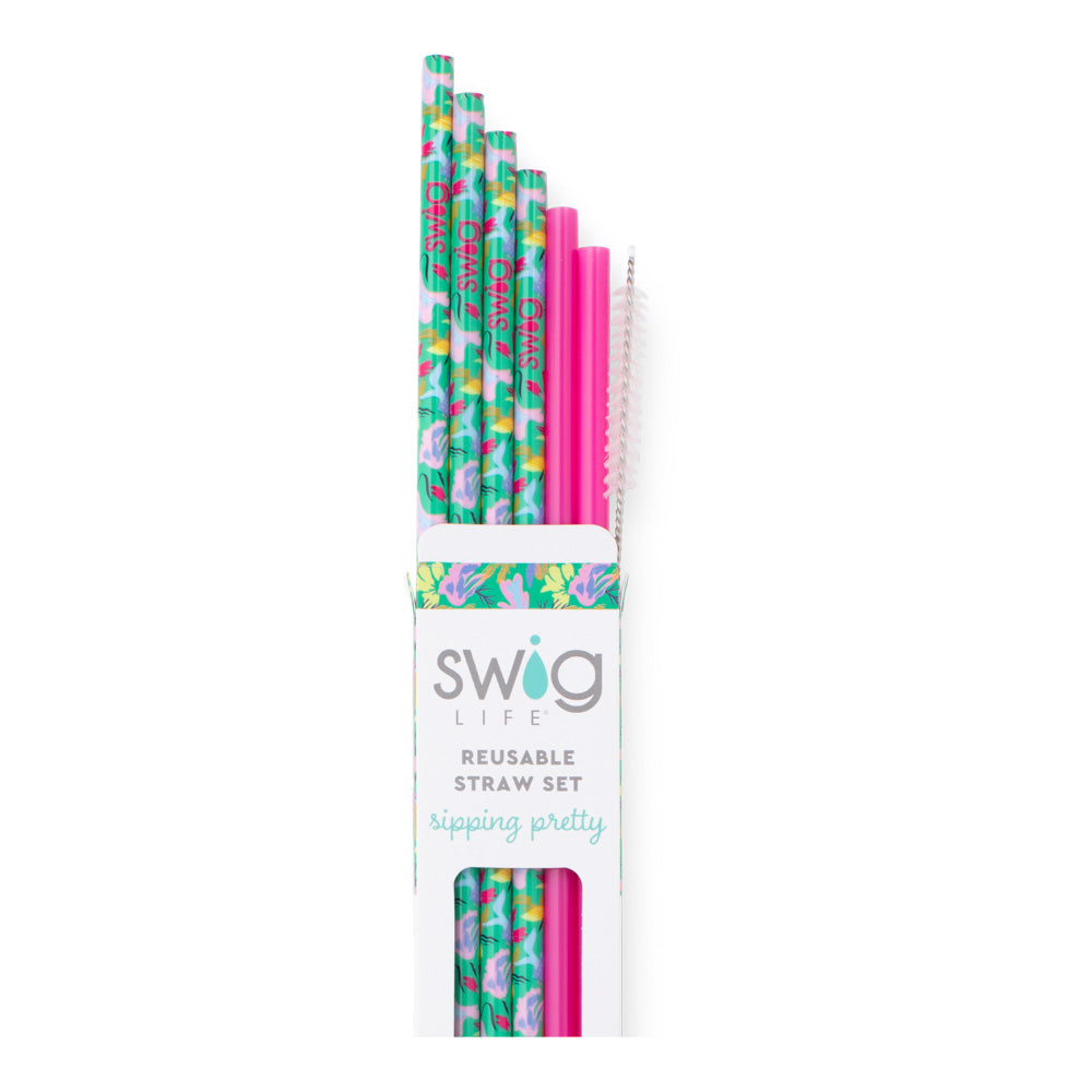 SWIG Reusable Straw Sets