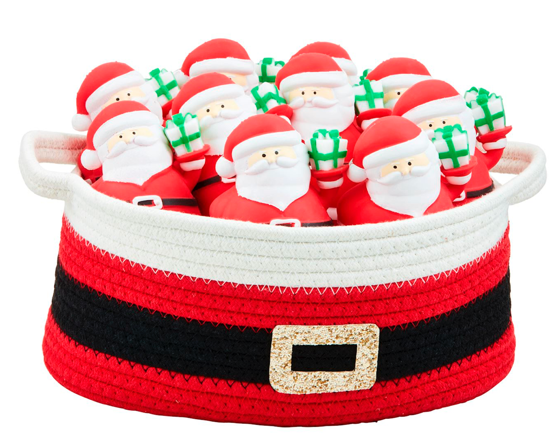 Santa Squeeze Toys
