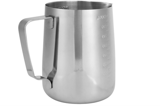 Metal Milk Frother Pitcher (1000ml double-sided scale) - Latte Art