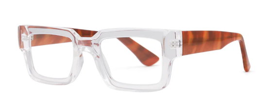 JONAH | Transparent Clear | Tortoise | Blue Light Glasses