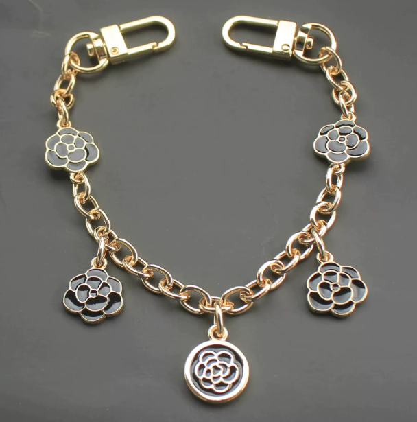 Bloom Charm Gold Purse Chain