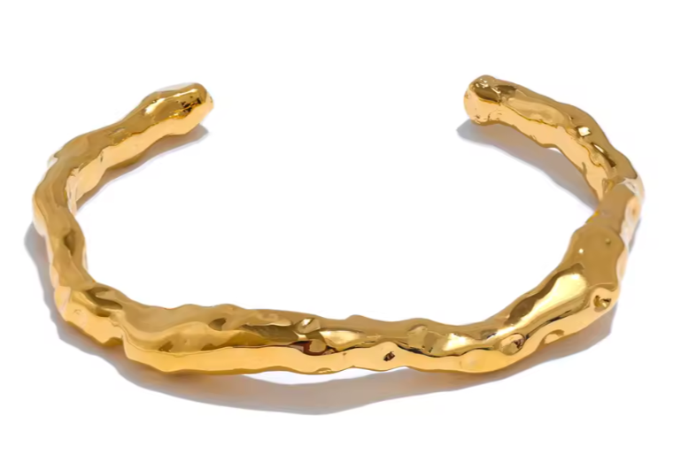 Hammered Cuff Bracelet