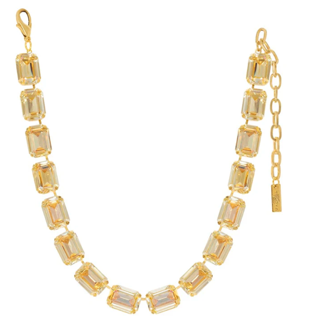 TOVA Kamala Necklace In Metallic Gold