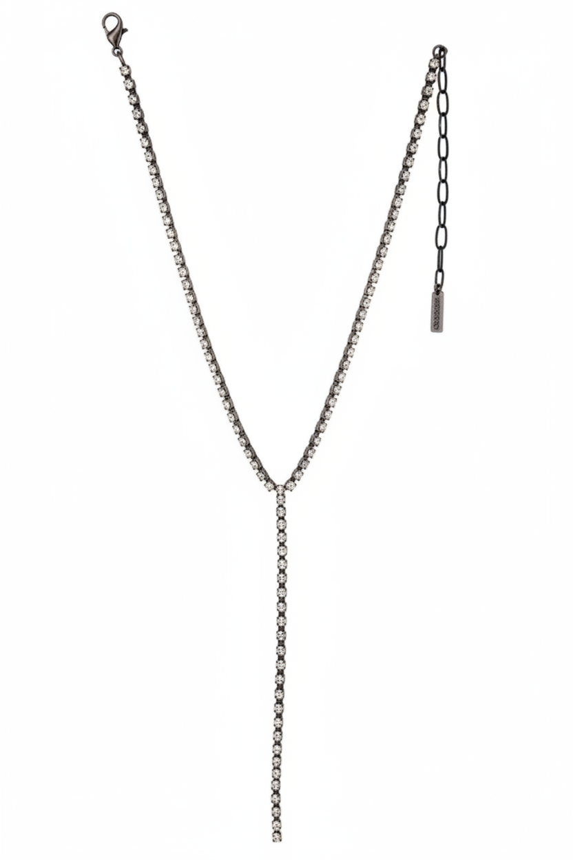 TOVA Kassandra Necklace in Antique Silver