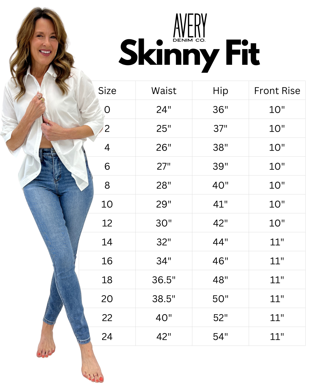 The Everyday Skinny - Classic Blue