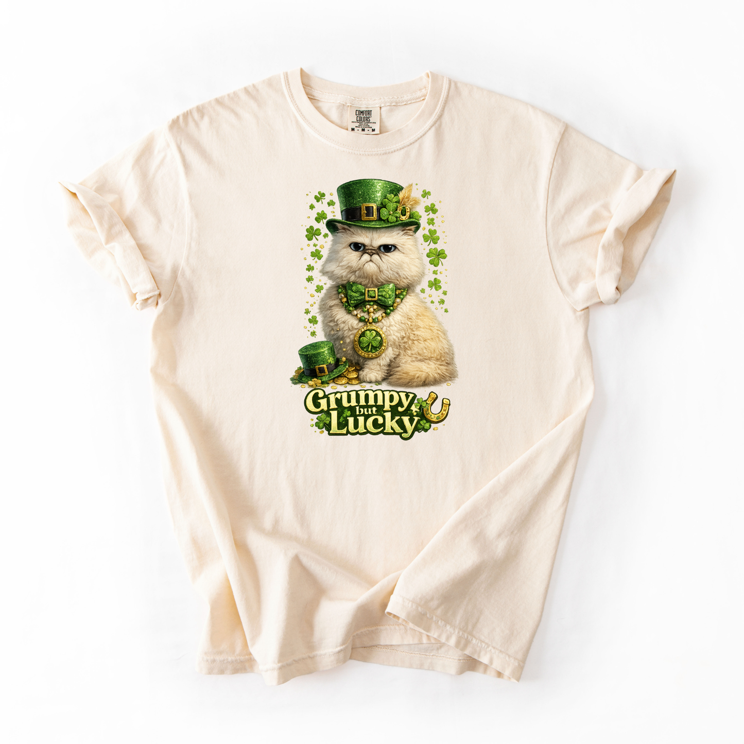 Grumpy But Lucky Puff Daddy Graphic Tee