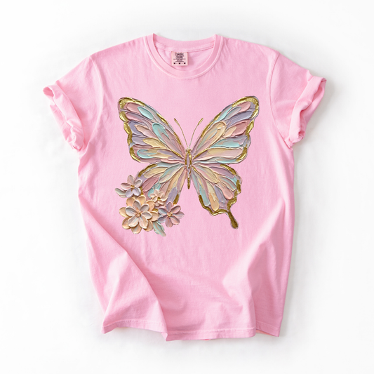 Painted Butterfly Graphic Tee