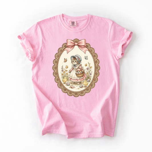 Framed Kitten Graphic Tee