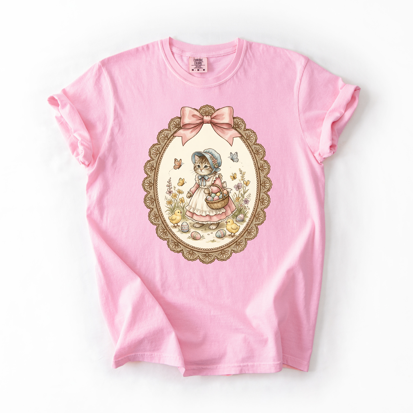 Framed Kitten Graphic Tee