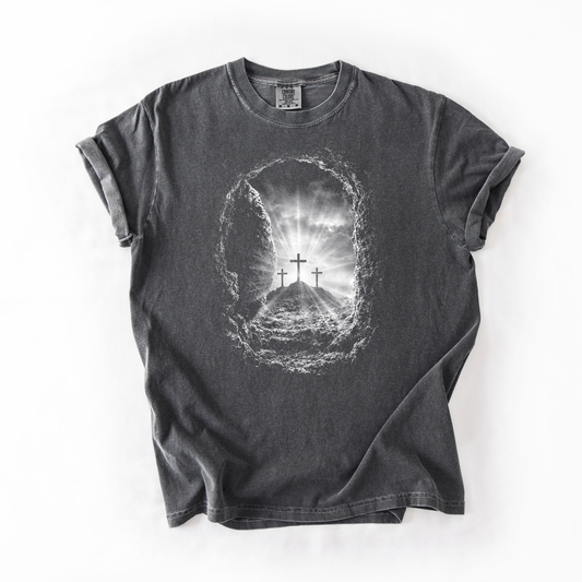 Halftone Crosses Graphic Tee