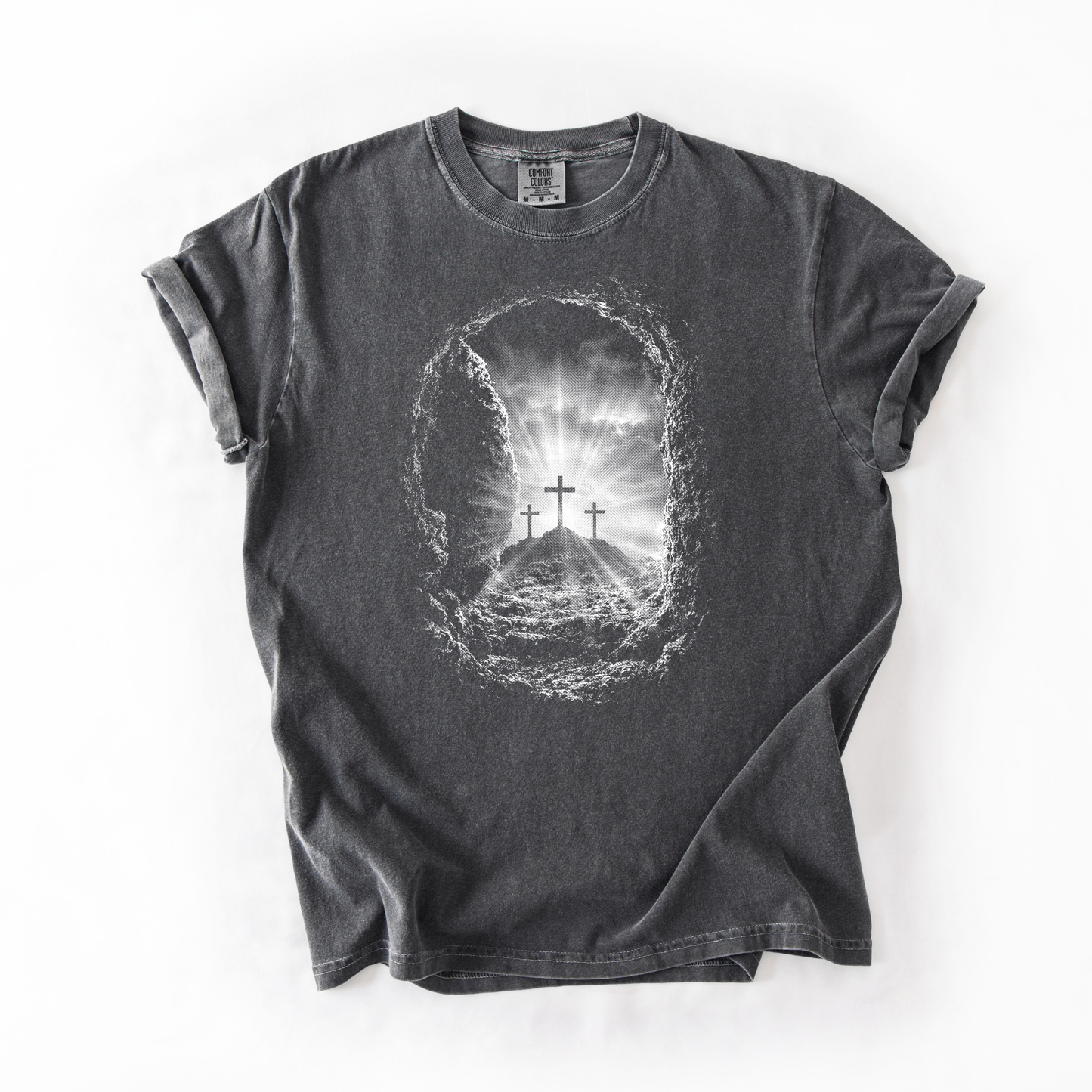 Halftone Crosses Graphic Tee