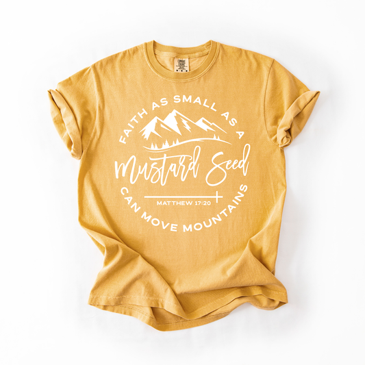 Matthew 17:20 Mustard Seed Graphic Tee