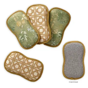 WerkShoppe Quick Drying Scrubbies-Set Of 4