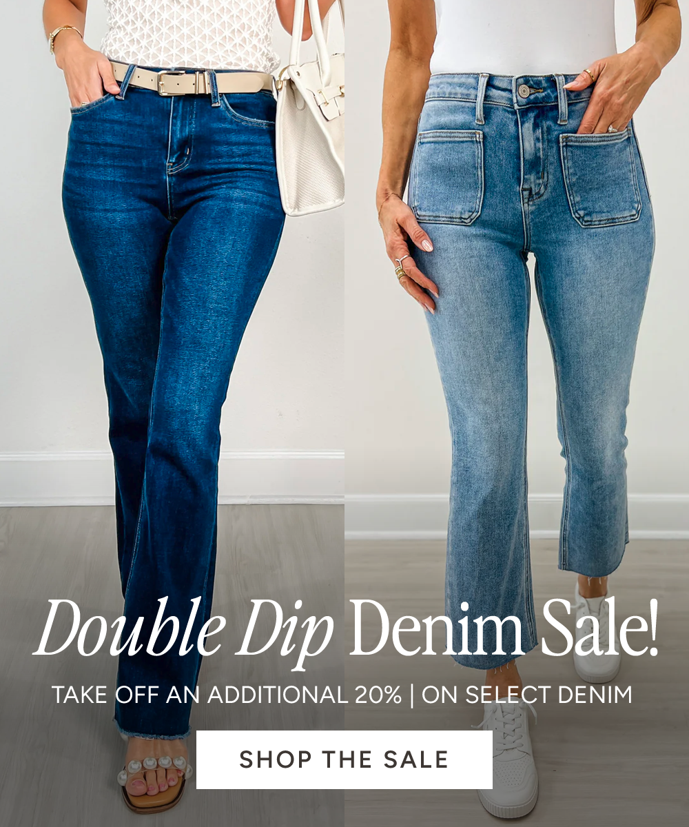 Double Dip Denim Sale!