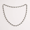 "Elise" Gunmetal Heart Choker Necklace - Mint