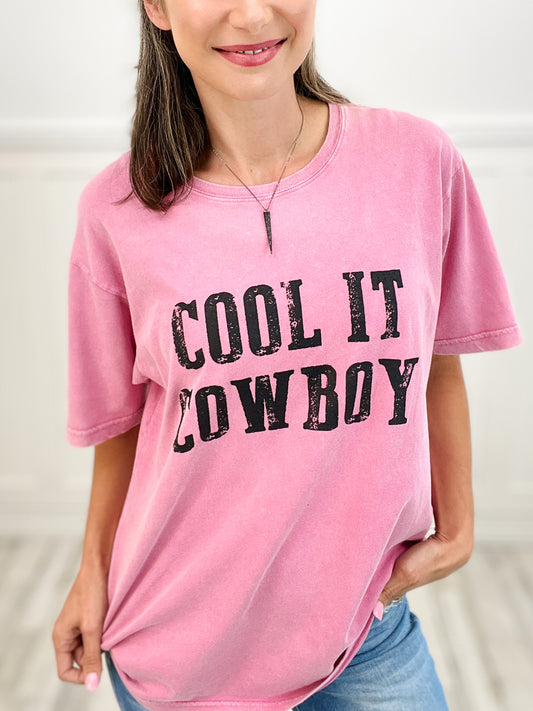 Cool It Cowboy Graphic Tee