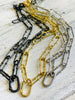 "Emily" Necklace with Clasp - Make Your Own Necklace - Emma Evelyn Jewelry Guangzhou Laursain Jewelry Co - Emma Lou's Boutique