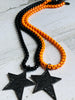 Black Micro Pave Star Necklace 5MM Chain - Emma Evelyn Jewelry Guangzhou Laursain Jewelry Co - Emma Lou's Boutique