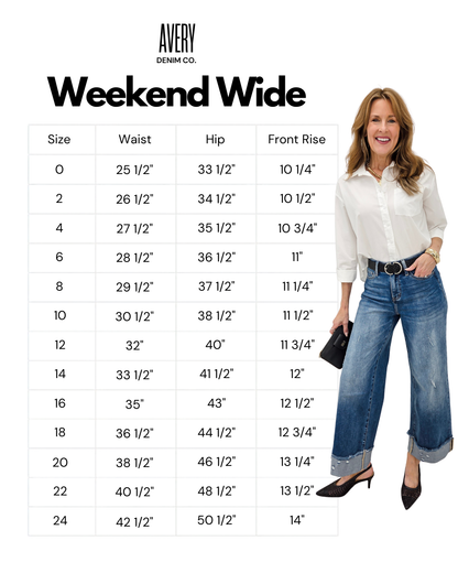 AVERY - The Weekend Wide - Deep Indigo