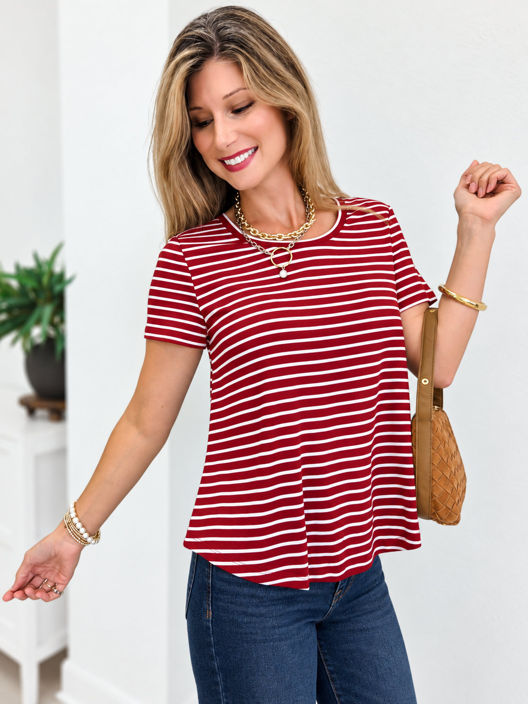 The Forever Short Sleeve Top - Autumn Arrivals Collection