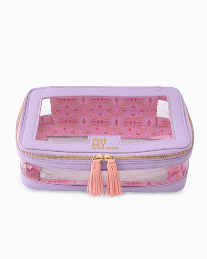 Oh My Mahjong - Lavender Tile Storage Bag