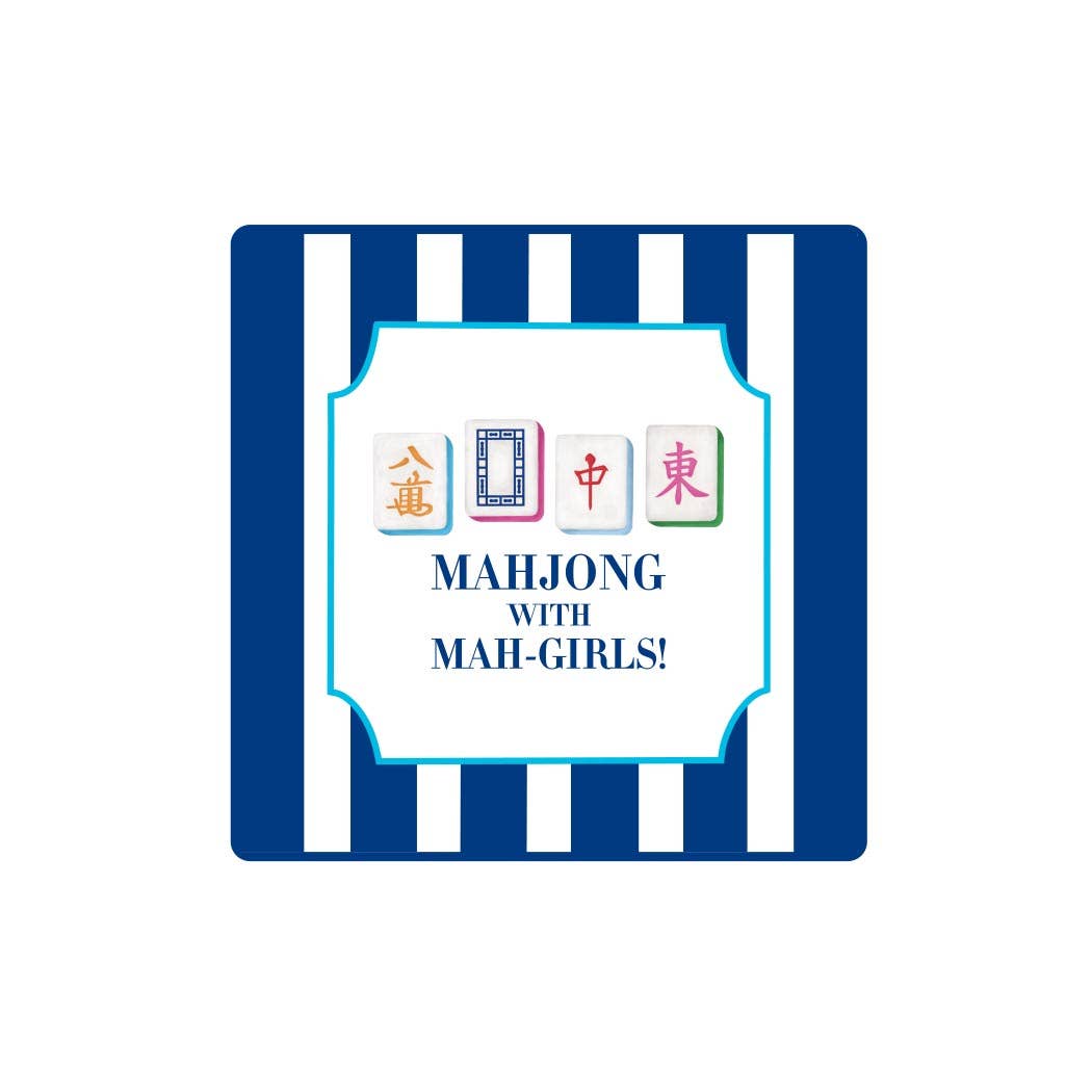 Donovan Designs - MAHJONG PAPER COASTERS