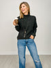 Long Sleeve Luxe Ribbed Turtleneck Sweater