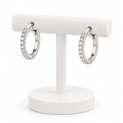 16MM Gold & Silver Inside Out Earrings