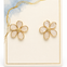 Pearl Flower Earrings