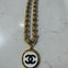 Chanel Button Necklace