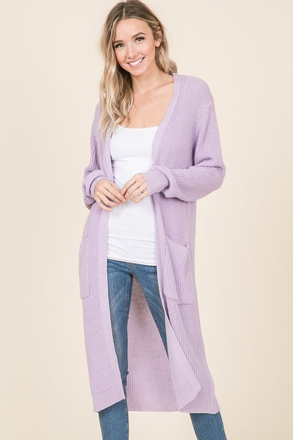 STORE Sweater Cardigan with Pockets