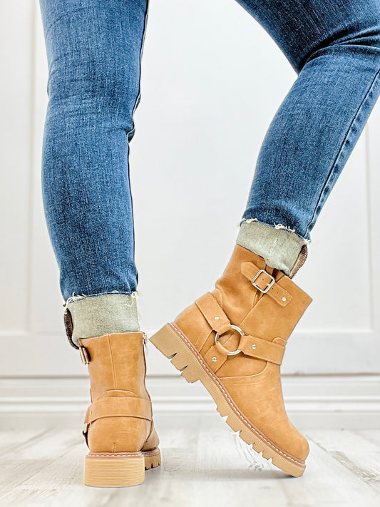 Corkys Pick Of The Patch Boots In Caramel