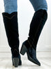 Corkys Unforgetable Boot In Black Velvet