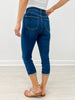 Judy Blue HEATWAVE High Waist Denim Capri with Single Cuff