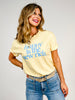 Happy Is The New Rich Graphic Tee