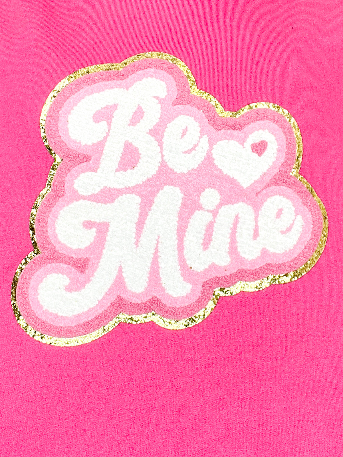 Be Mine Chenille Sweatshirt Top