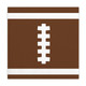 Beverage Napkins - Football