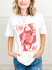 Queen of Hearts Graphic Top