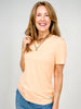 The Lucy Short Sleeve V-Neck Tee – Ultra Soft Viscose Blend