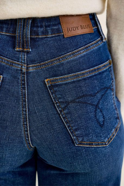 Judy Blue HW Tummy Control Ankle Wide "Claudia"