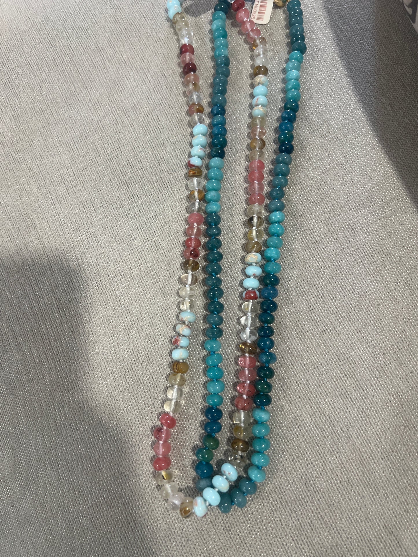 20" Magnetic Clasp Stone Necklace
