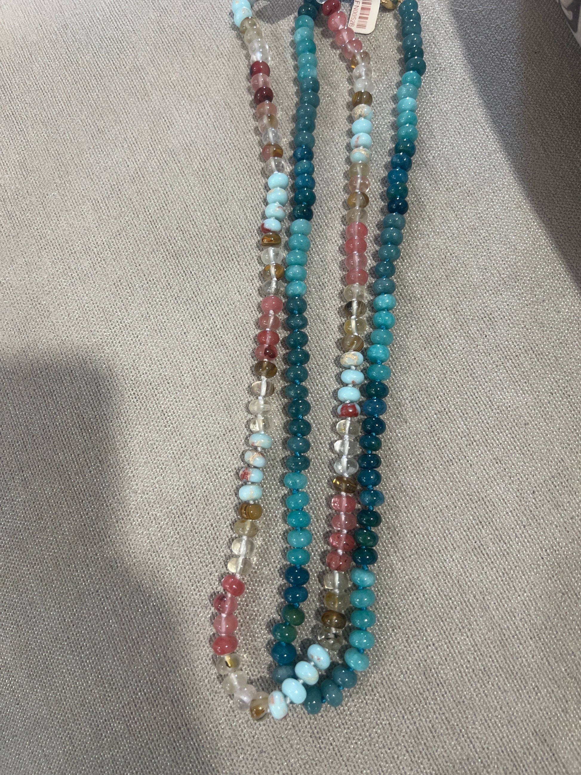20" Magnetic Clasp Stone Necklace