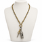 Whispers of the Past Key & Whistle Necklace