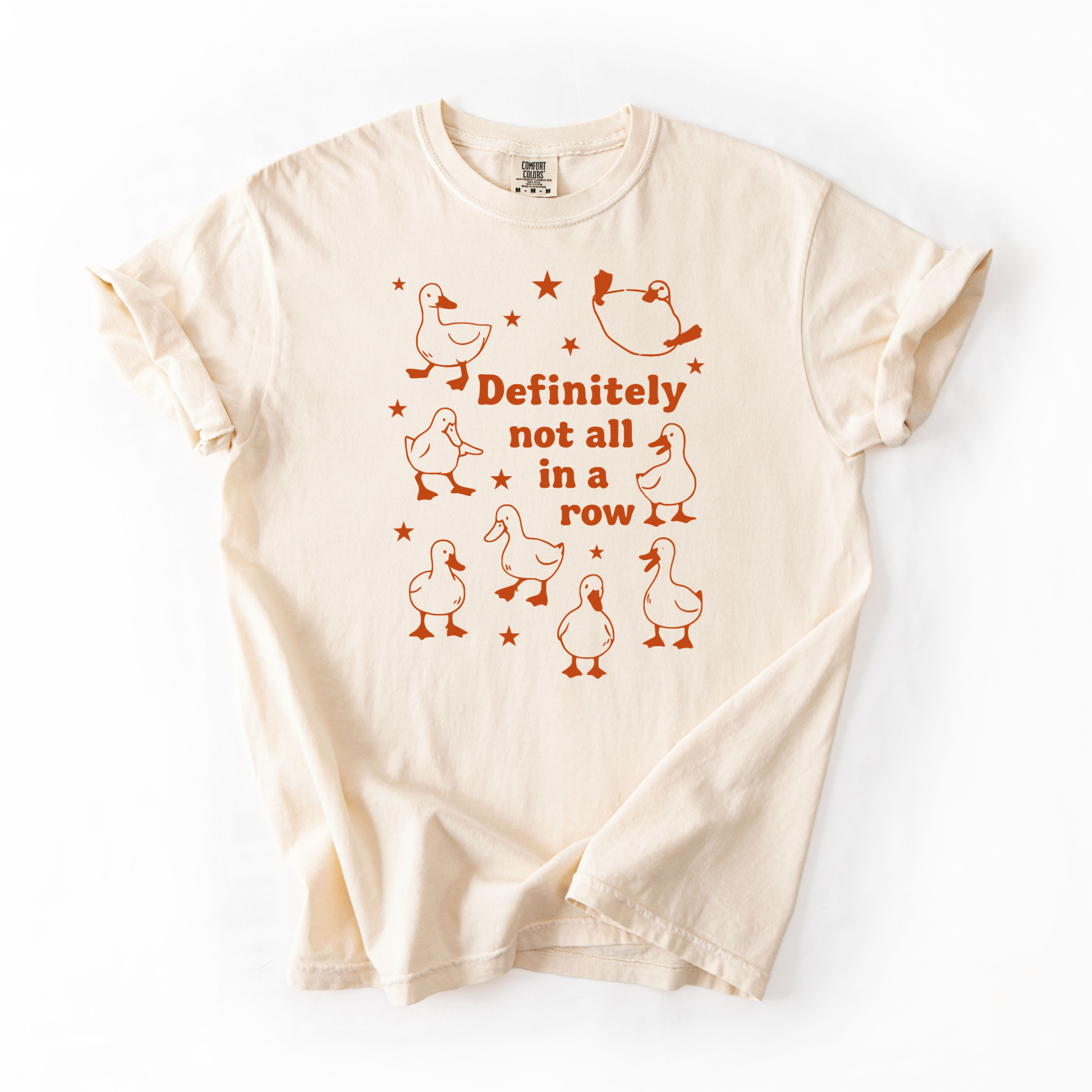 Definitely Not All In a Row Graphic Tee