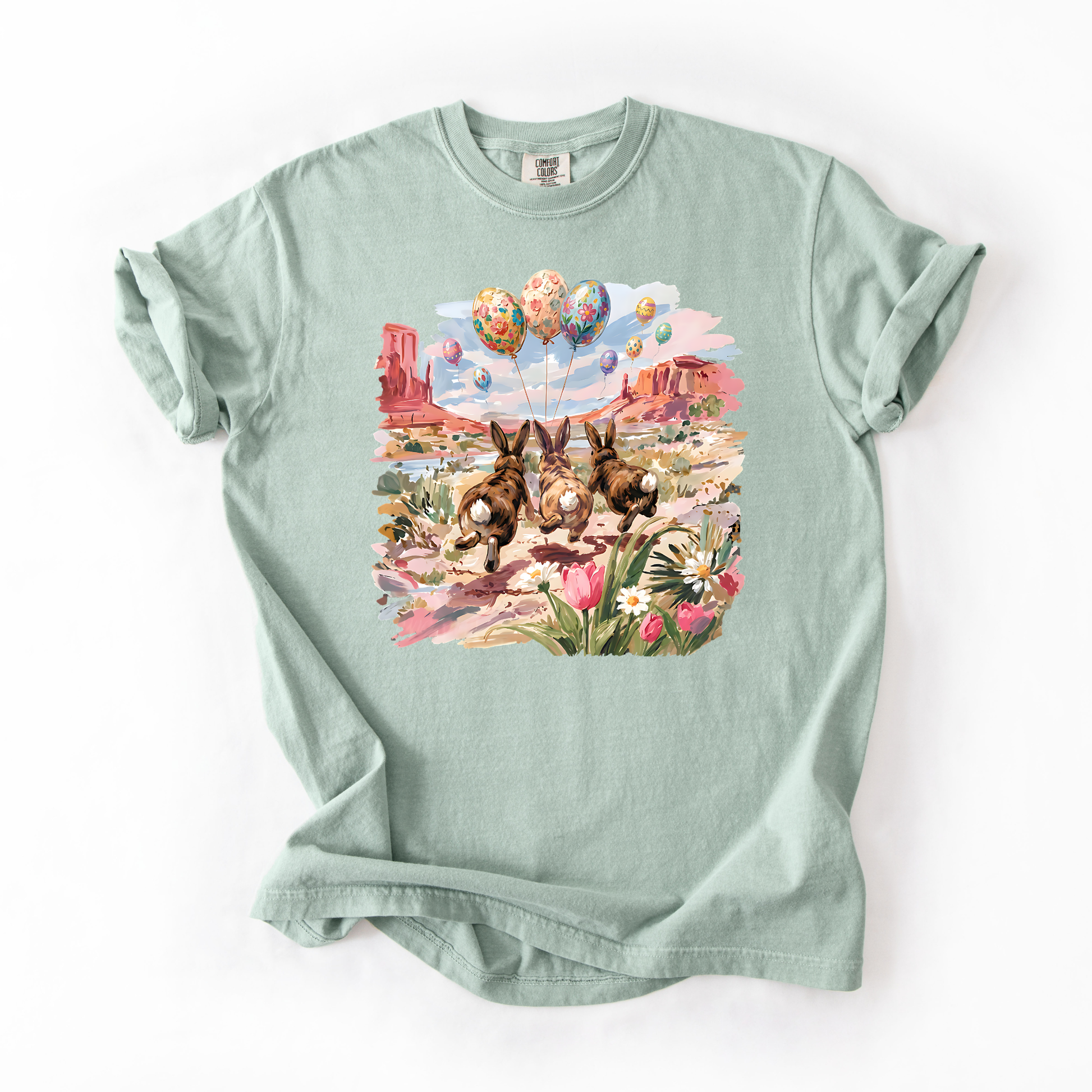 Happy Rabbits Graphic Tee