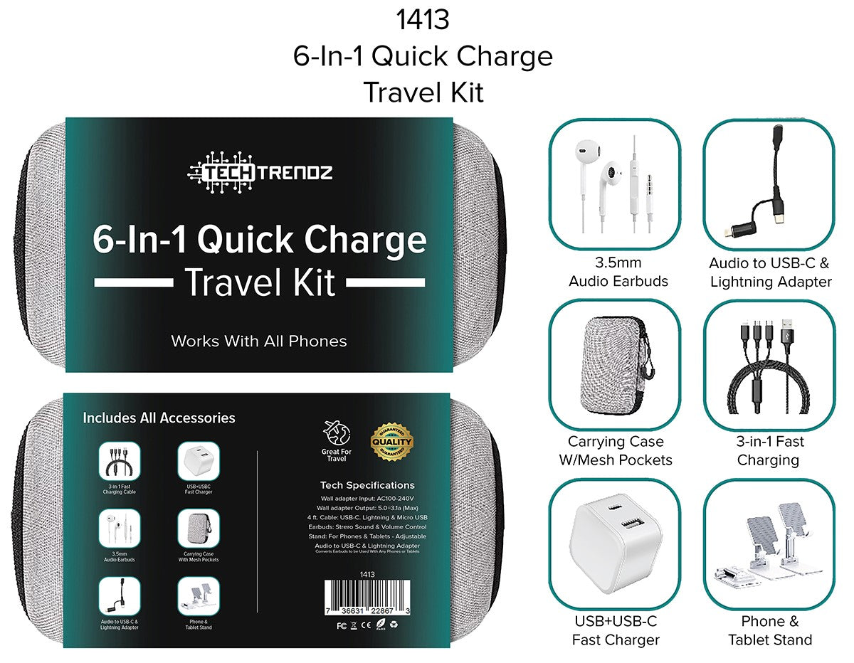 6-in-1 Charging Kit