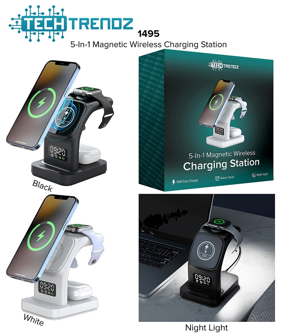 5-in-1 Wireless Charging Station