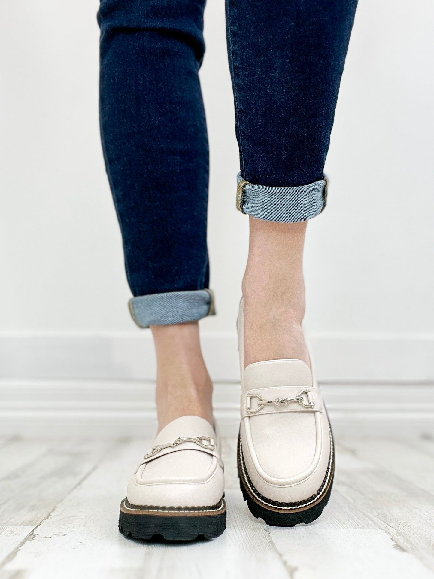 Corkys Brownie Point Loafers in IVORY